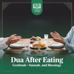Dua after eating